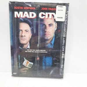 Mad City DVD New‎ Sealed Dustin Hoffman John Travolta Drama Thriller Classic 90s